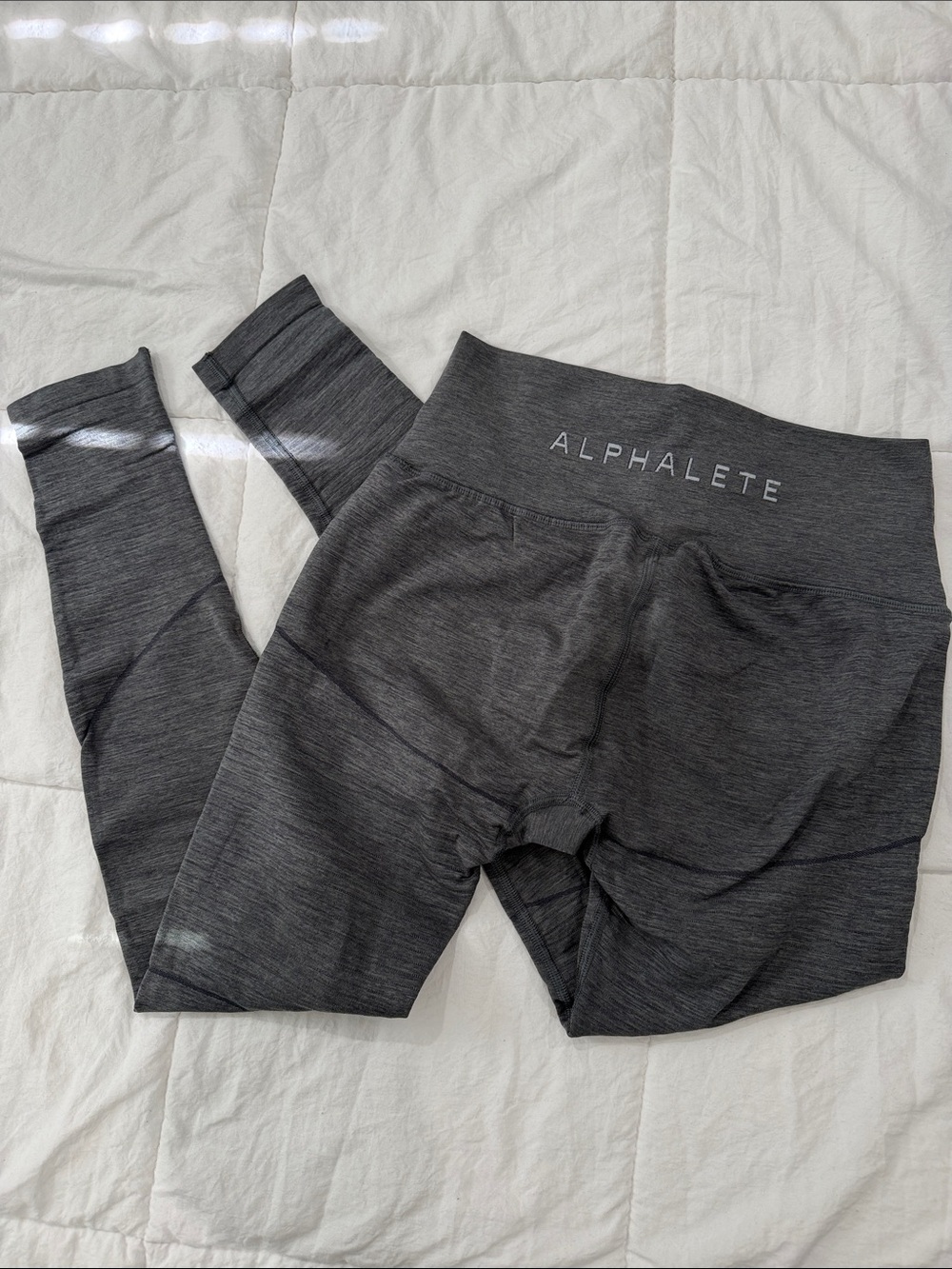Alphalete Gray Performance Leggings